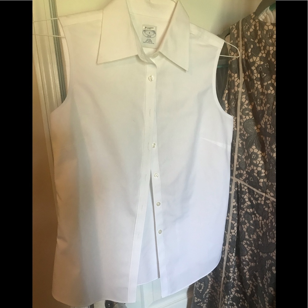 Brooks Brothers white button down